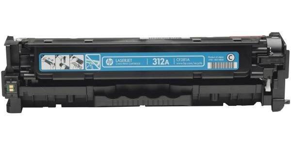 Тонер HP CF381A для HP Color LaserJet Pro M476DN Color LaserJet Pro M476DW Color LaserJet Pro M476NW 2700 Голубой