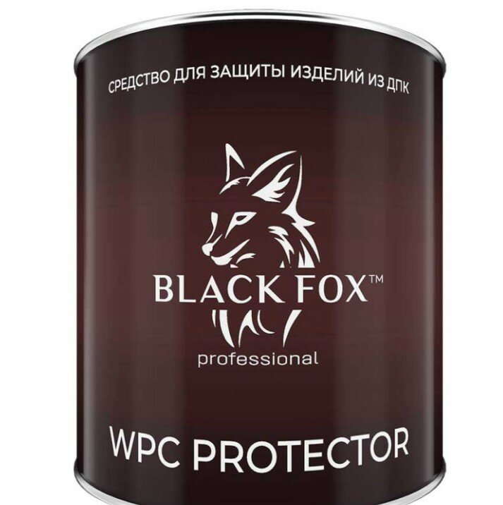 Для дачи Террасная доска ДПК Масло Black Fox WPC Protector террасной доски прозрачное (2.5)