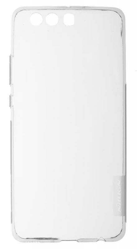 Чехол силиконовый для Huawei P10 Plus Nillkin Nature TPU Case (Прозрачно-черный)