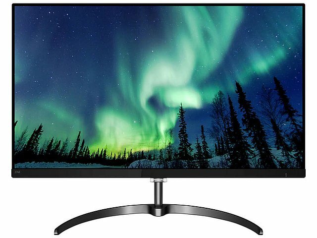 Монитор Philips Монитор 27.0 Philips 276E8VJSB/00 3840x2160 (UHD 4K), черный (2xHDMI, DP, MMI)