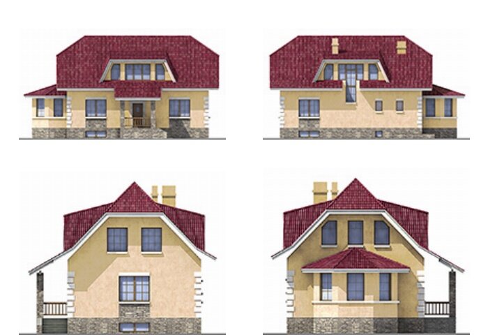 Проект дома Plans-60-51 (210 кв.м, газобетон) - фотография № 2