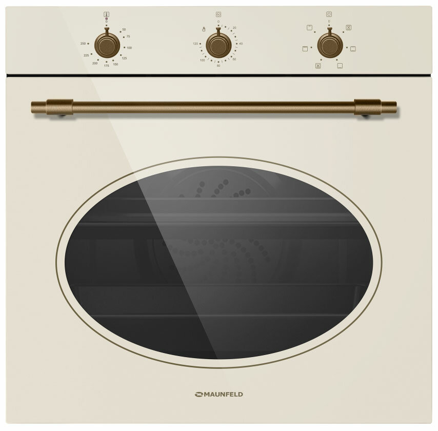 Встраиваемый электрический духовой шкаф MAUNFELD EOEFG.566 RIB.MT