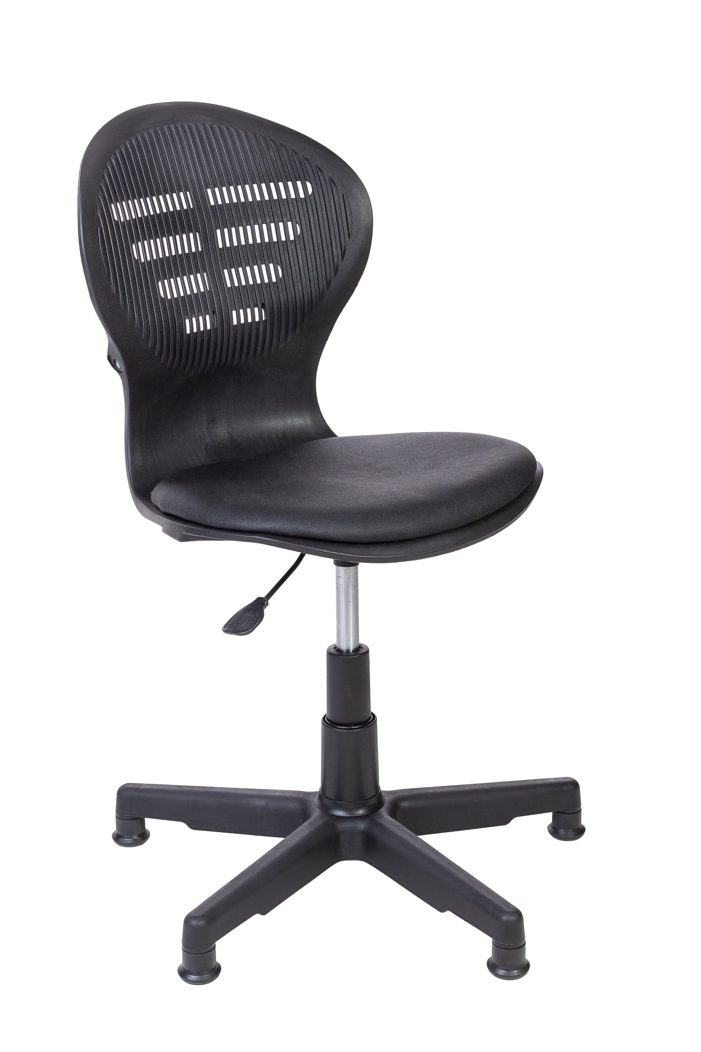 Офисное кресло без подлокотников Riva Chair RCH 1120 PL Черный