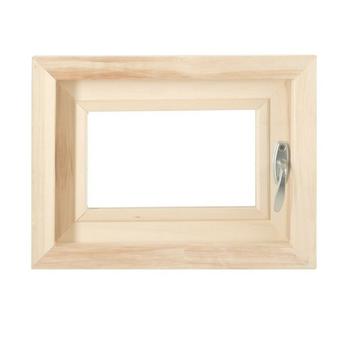 Окно, 30×40см, двойное стекло липа, наружное открывание - фотография № 1
