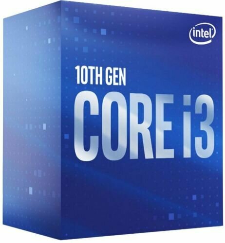 Процессор Intel Core i3-10100F BX8070110100F Comet Lake 4C/8T 3.6-4.3GHz, (LGA1200, L3 6MB, 65W, 14 nm) Box