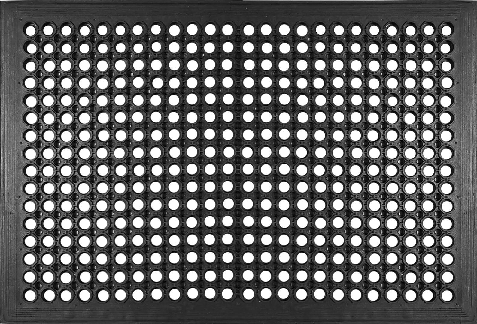 Коврик Inspire для улицы резина JATAI 60x90 см цвет черный - фотография № 1