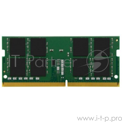 Память оперативная Kingston Sodimm 16GB 3200MHz DDR4 Non-ECC CL22 DR x8 KVR32S22D8/16 .