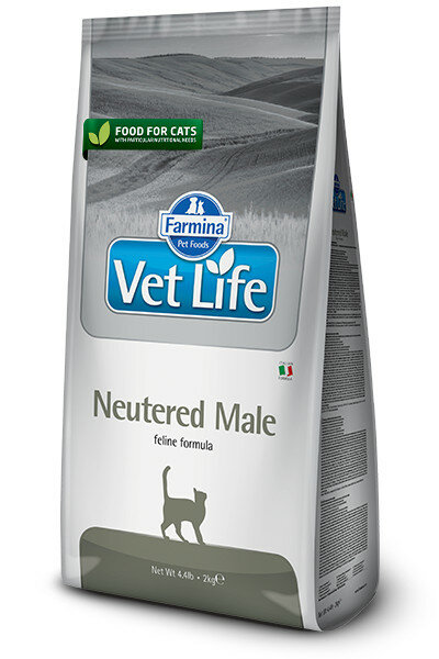 Farmina Vet Life Neutered Male Фармина сухой корм для кастрированных котов 0,4 кг