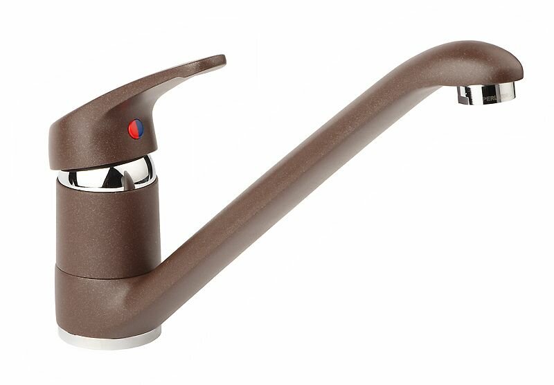 фото Смеситель для кухни однорычажный LONGRAN G08900-93 MARONE (Шоколад)