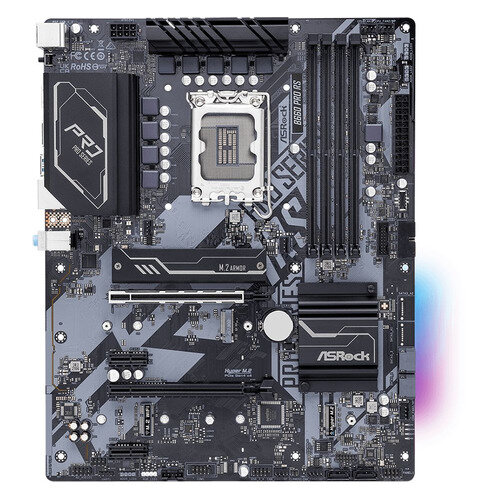 Материнская плата ASROCK B660 PRO RS, LGA 1700, Intel B660, ATX, Ret