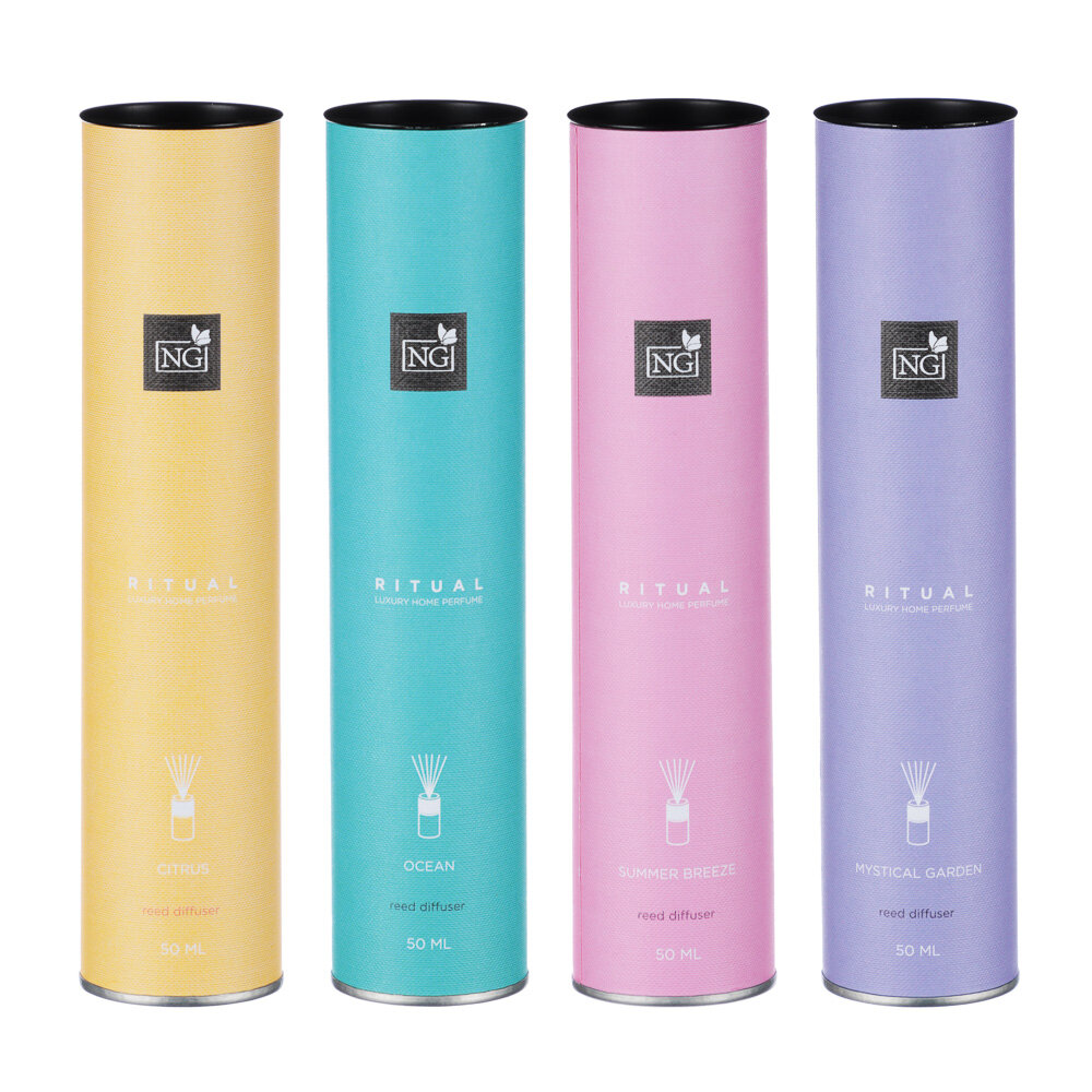 фото NEW GALAXY Диффузор Ritual, океан, мистический сад, летн. бриз, цитрус, 50 мл, 5 штук