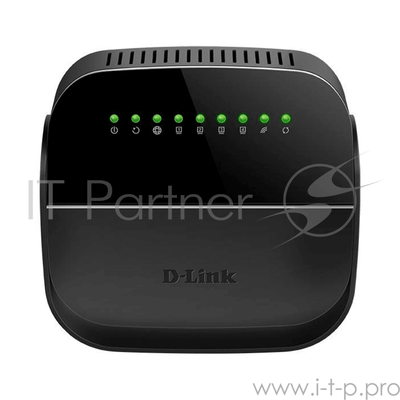 Роутер беспроводной D-Link Dsl-2640u/r1a ADSL2+/VDSL2 черный Dsl-2640u/r1a .