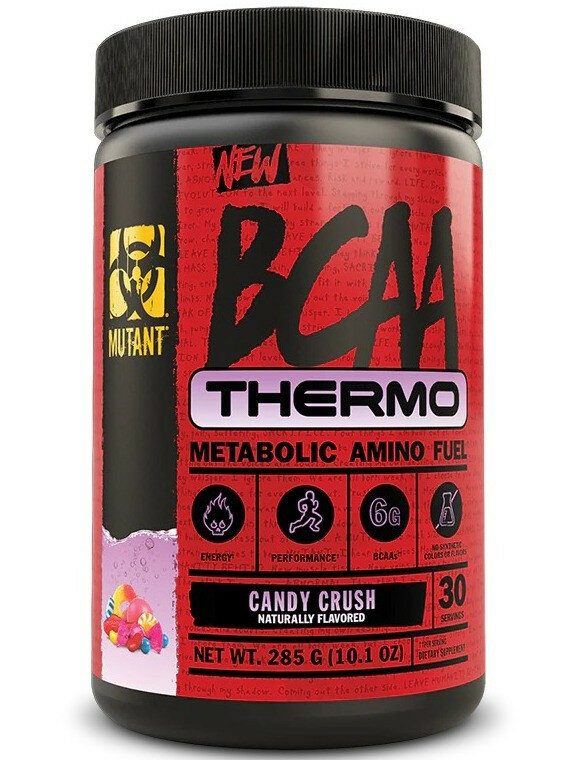 BCAA 2:1:1 Mutant BCAA Thermo 285 г, Сахарная вата