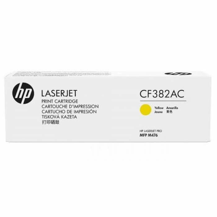 Картридж Cartridge HP 312A для LaserJet Pro MFP M476nw Prntr, желтый (2700 стр.) (белая упаковка)