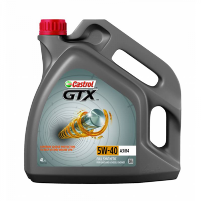 Моторное масло Castrol GTX 5W40 А3/В4 4л 15B9F5 .