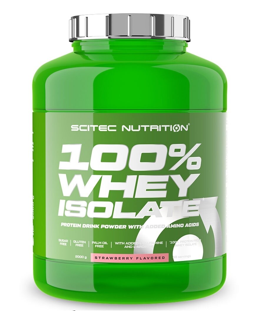 Scitec Nutrition 100% Whey Isolate (2000 грамм) - Ваниль