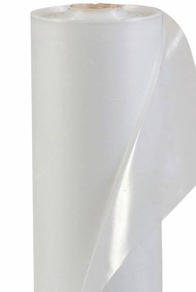 фото Пленка полиэтиленовая 40мкм ширина 3м (1м) / Пленка п/э прозрачная 40мкм ширина 3м (1м)