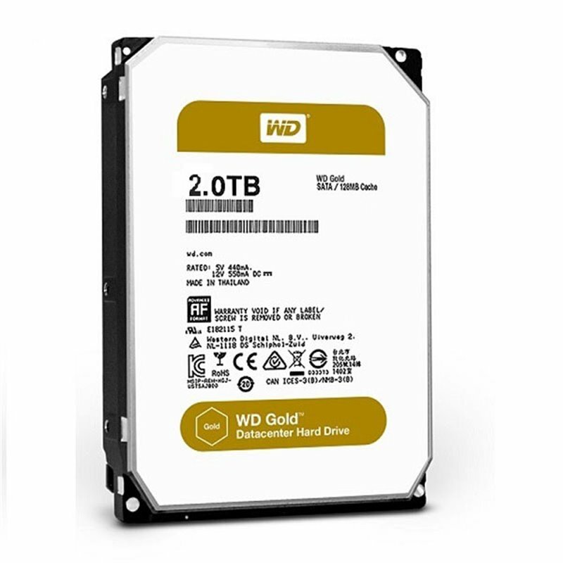   WD Original SATA-III 2Tb WD2005FBYZ Gold (7200rpm) 128Mb 3.5"