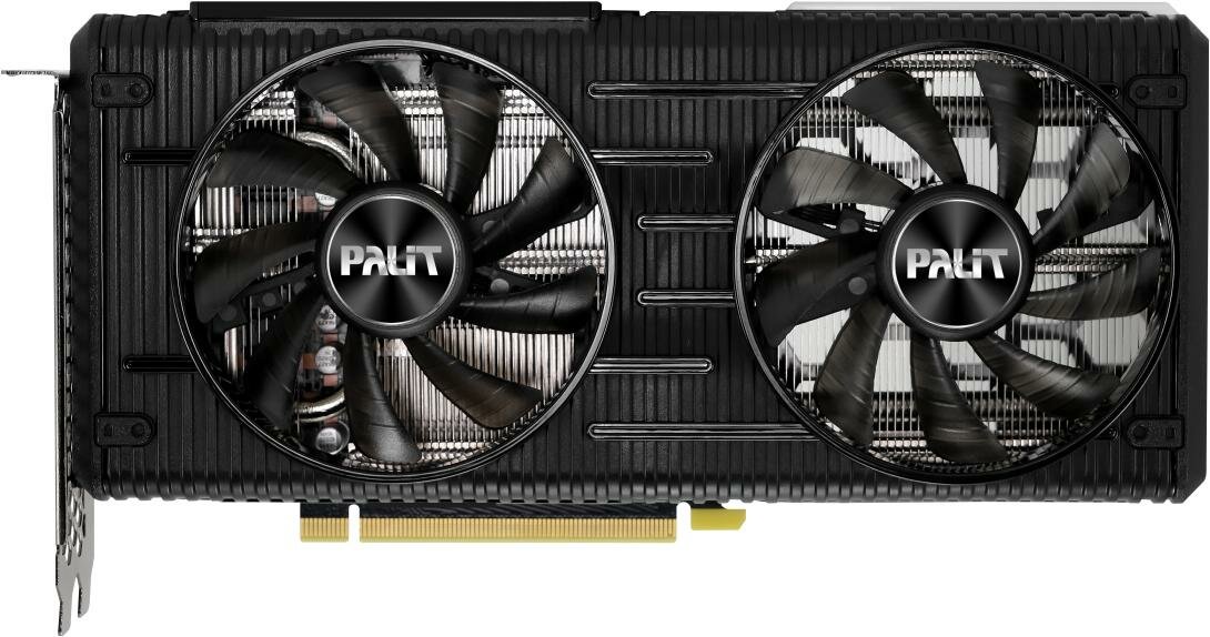 Видеокарта Palit nVidia GeForce RTX 3060 Ti DUAL 8192Mb