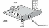 LG-Ericsson MG-LCOB4 Плата городских линий (4 порта)