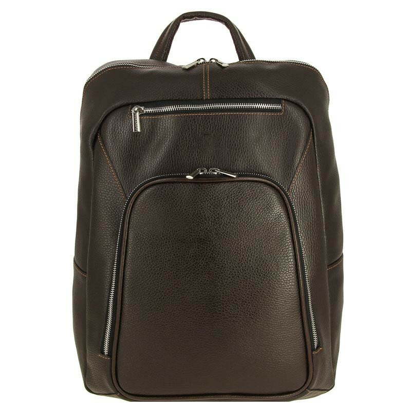 Мужской кожаный рюкзак Versado VD013 brown
