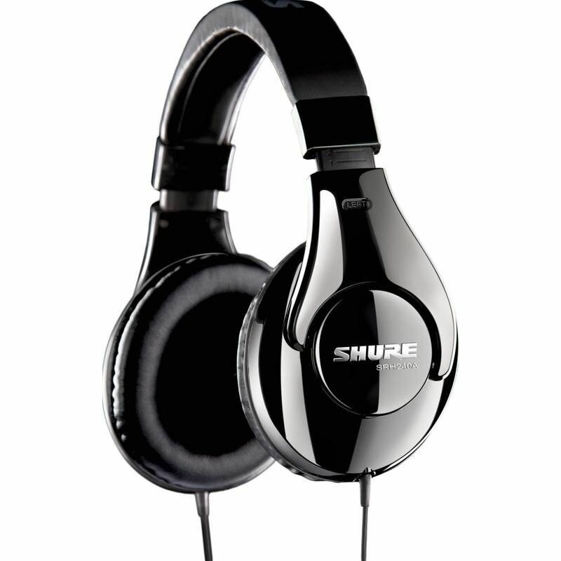 Наушники Shure SRH240A-BK черные