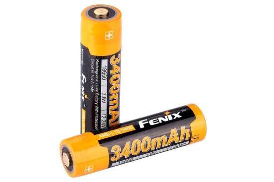 Fenix Аккумулятор Fenix ARB-L18-3400 18650 Li-ion 3400 mAh, защищенный