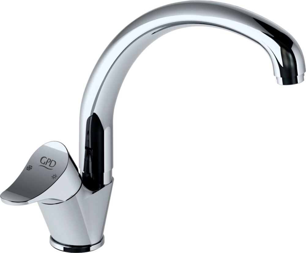 Смеситель для кухонной мойки GPD Florus (MTE170)