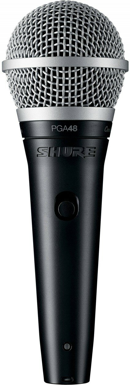 Shure PGA48-XLR вокальный микрофон с кабелем, держателем и чехлом