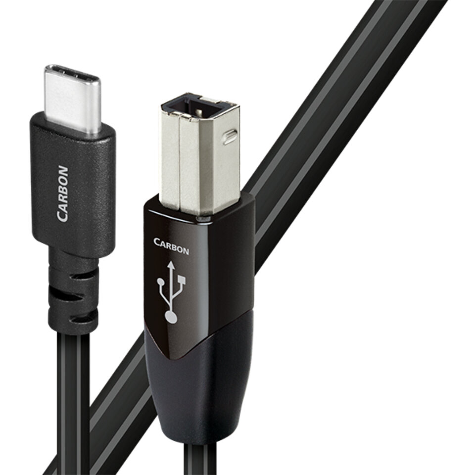 фото Кабель USB AudioQuest CARBON USB-C - USB-B 0.75 m