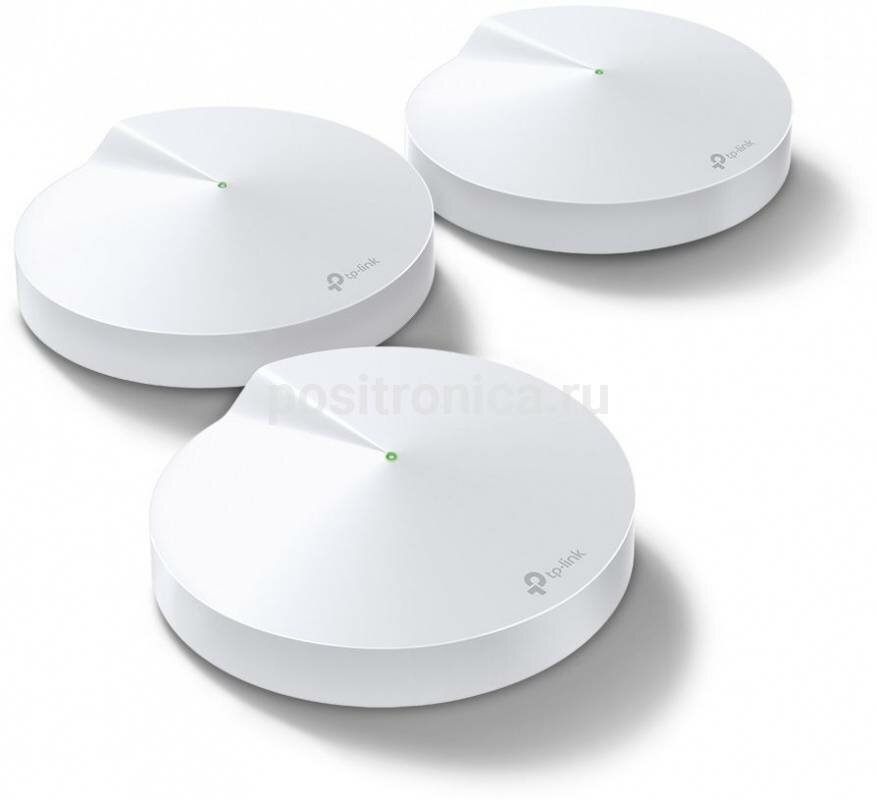 Бесшовный Mesh роутер TP-Link Deco M5 белый (deco m5(3-pack))