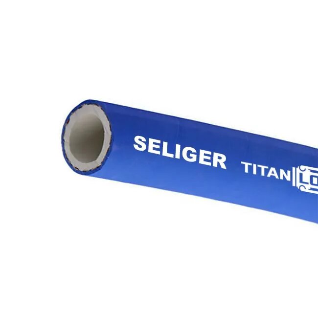 Пищевой напорный рукав SELIGER, вн. диам. 20мм, -40C, 10bar, EPDM, TL020SL TITAN LOCK, 30м