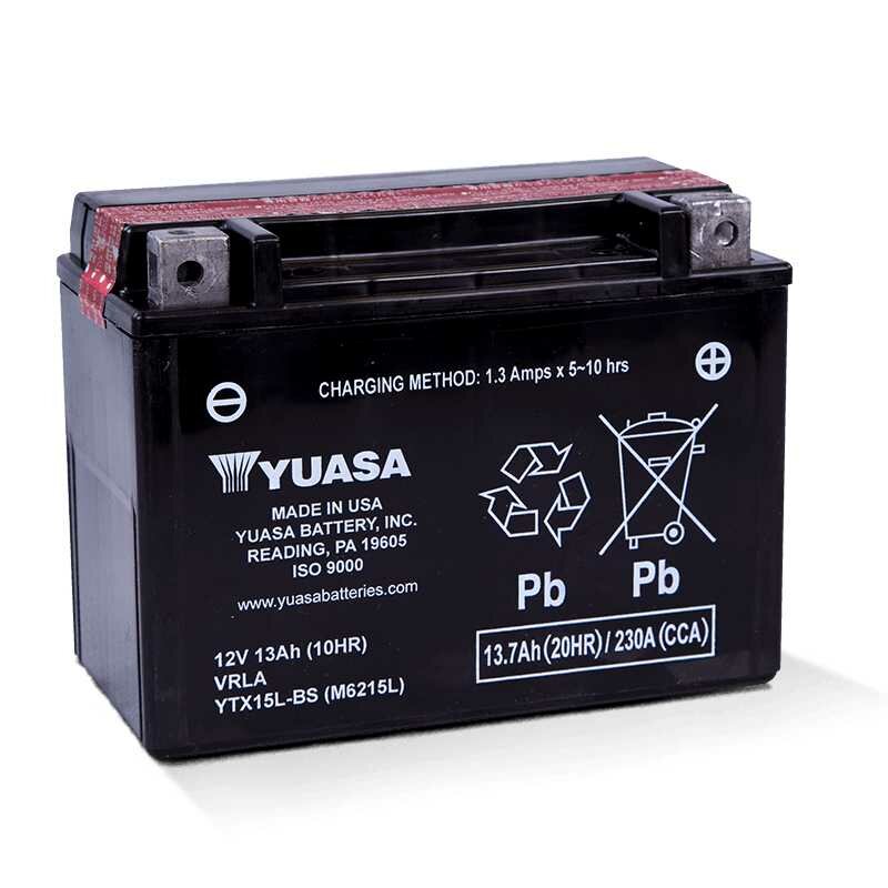 Аккумулятор YUASA YTX15L-BS