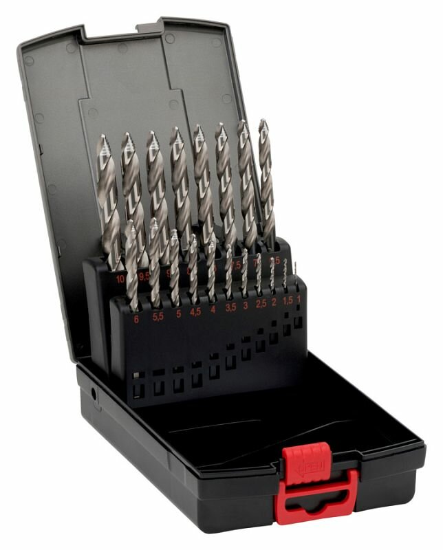 Набор сверл HSS SMARTSTEP D1 10 19ШТ