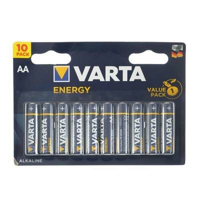 Батарейка алкалиновая Varta Energy, AA, LR6-10BL, 1.5В, блистер, 10 шт. Varta 5217302