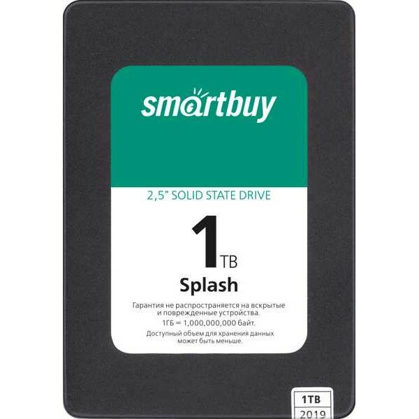 Smart buy накопитель Smartbuy SSD 1Tb Splash SBSSD-001TT-MX902-25S3