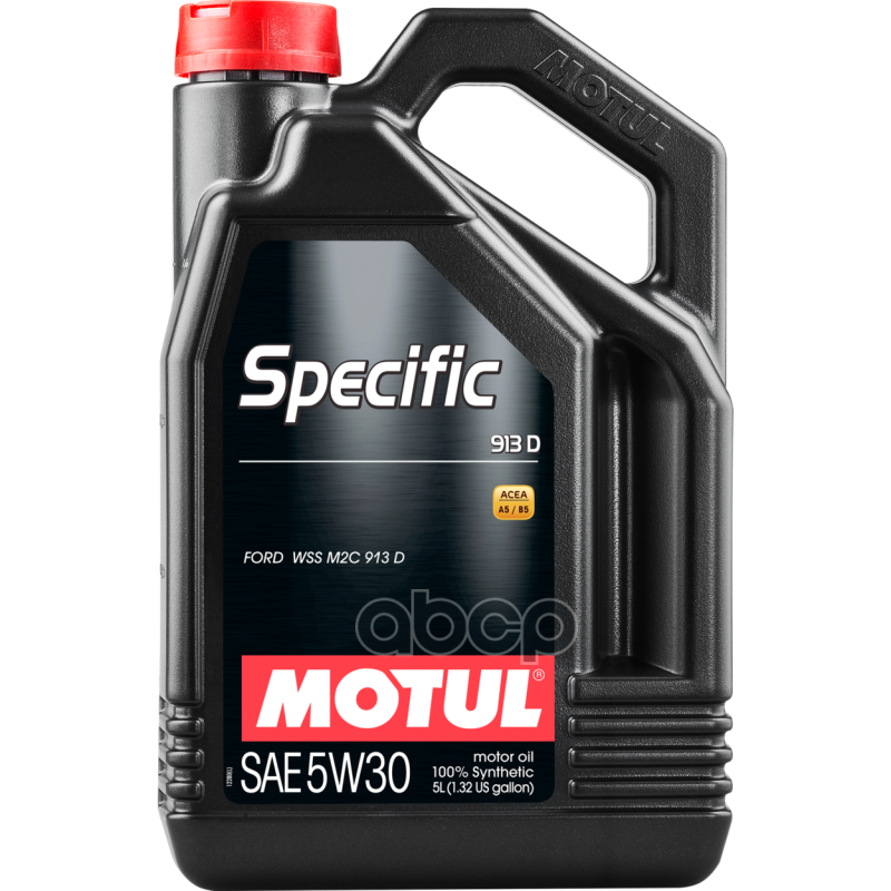 MOTUL Масло Мотор., 5 Л., Motul, Specific 913d, 5w-30
