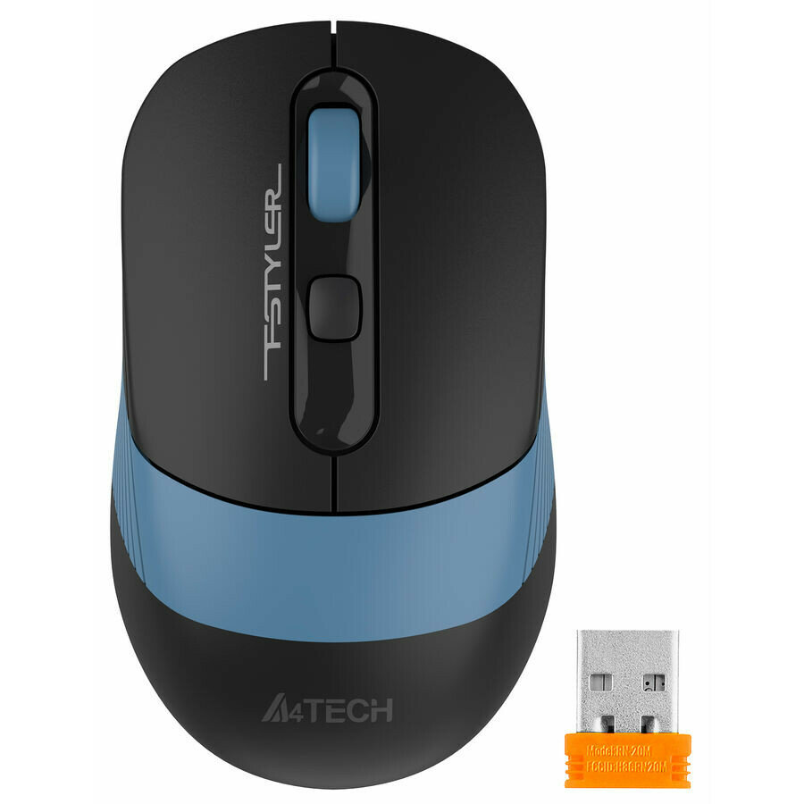 Мышь A4Tech Fstyler FB10C Black/Blue