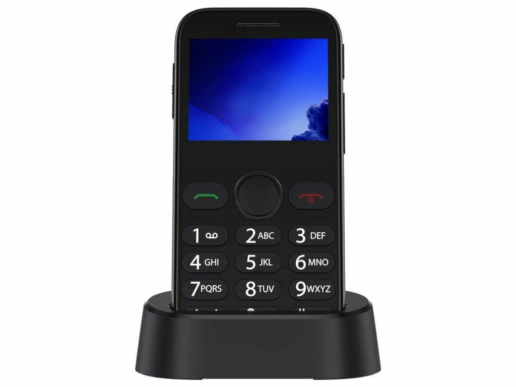   Alcatel 2019G Black-Metallic Silver