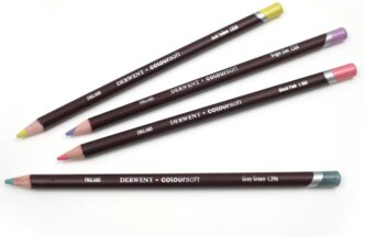 Цветные карандаши Derwent Карандаш цветной Coloursoft №C670 Серый голубиный