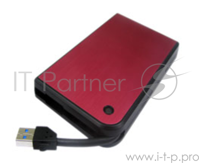 Корпус для HDD AgeStar 3UB2A14 (Red) usb3.0 to 2,5" hdd Sata алюминий 3UB2A14 (red)