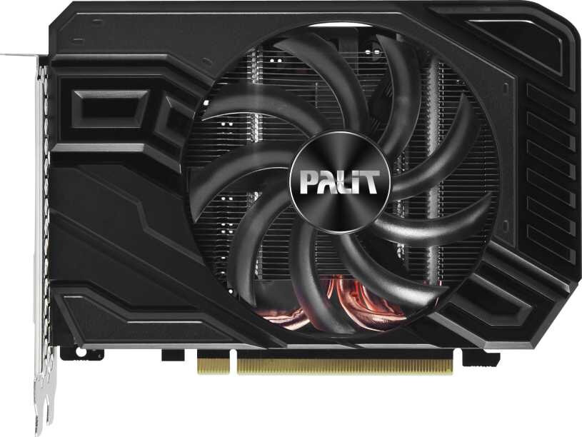 Видеокарта Palit PCI-E PA-GTX1660SUPER STORMX 6G NVIDIA GeForce GTX 1660SUPER 6144Mb 192 GDDR6 1530/