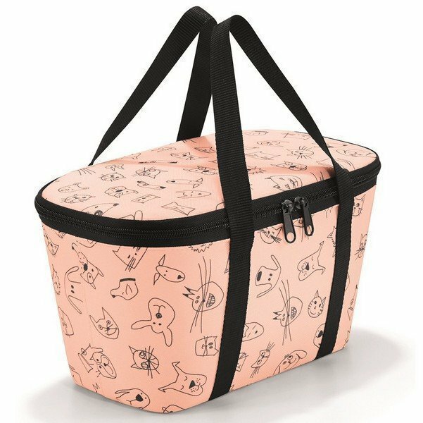   coolerbag xs cats and dogs rose, . UF3064 Reisenthel