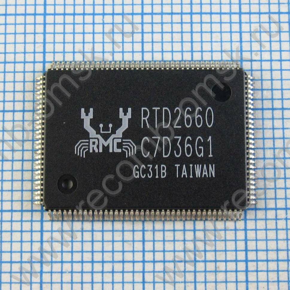 RTD2660 - Скалер с контроллером управления TFT монитора