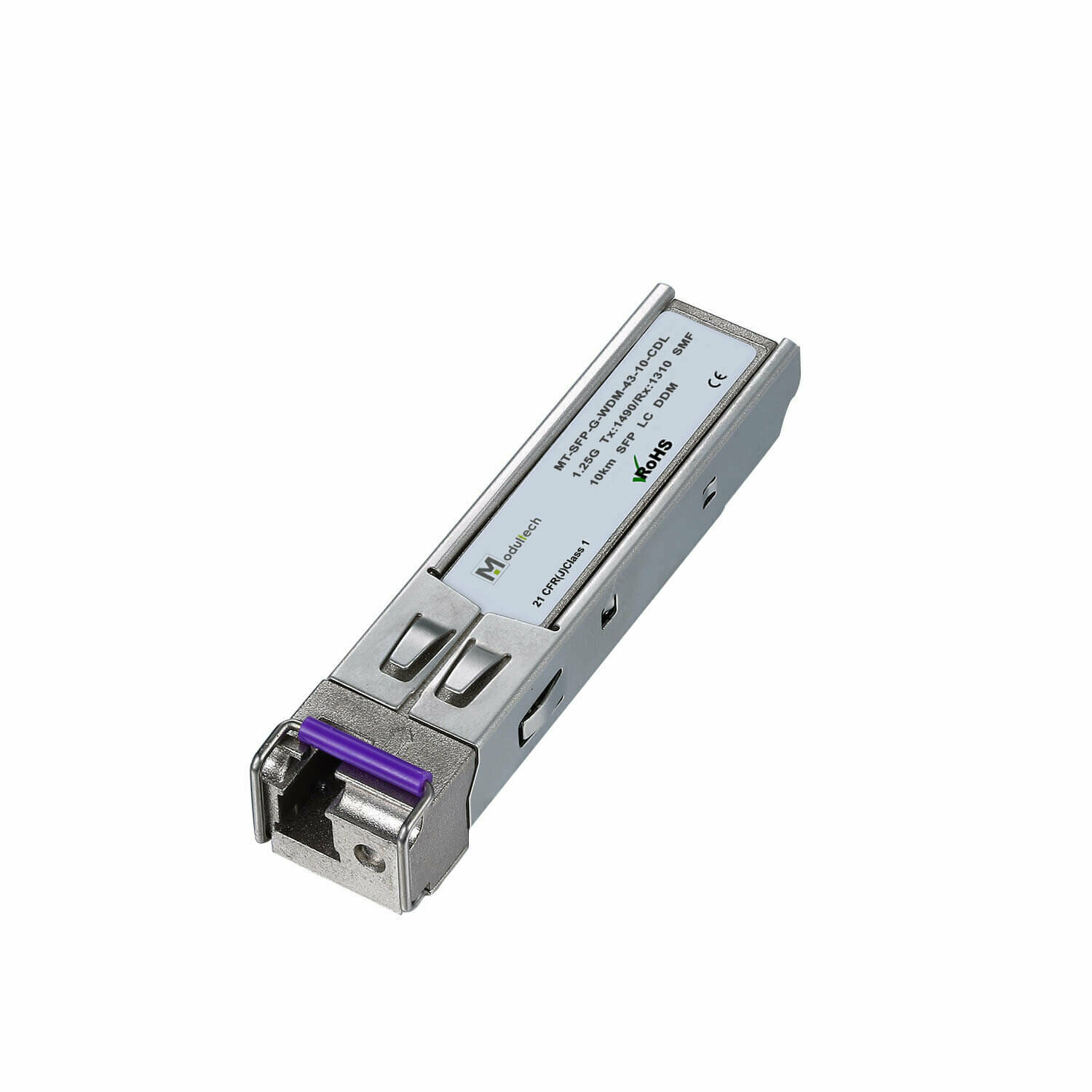 Модуль SFP WDM 125 Гбит/с 10 км 1490/1310 нм SMF LC