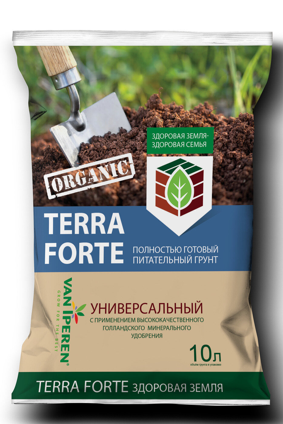 Питательный грунт "Terra Forte Здоровая Земля" 10 л.