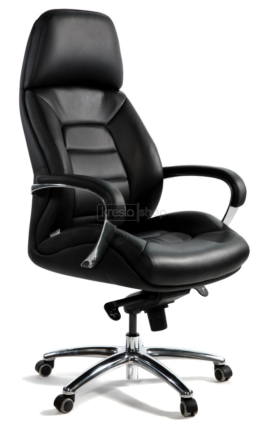 Компьютерное кресло для руководителя Norden Porsche F181 black leather