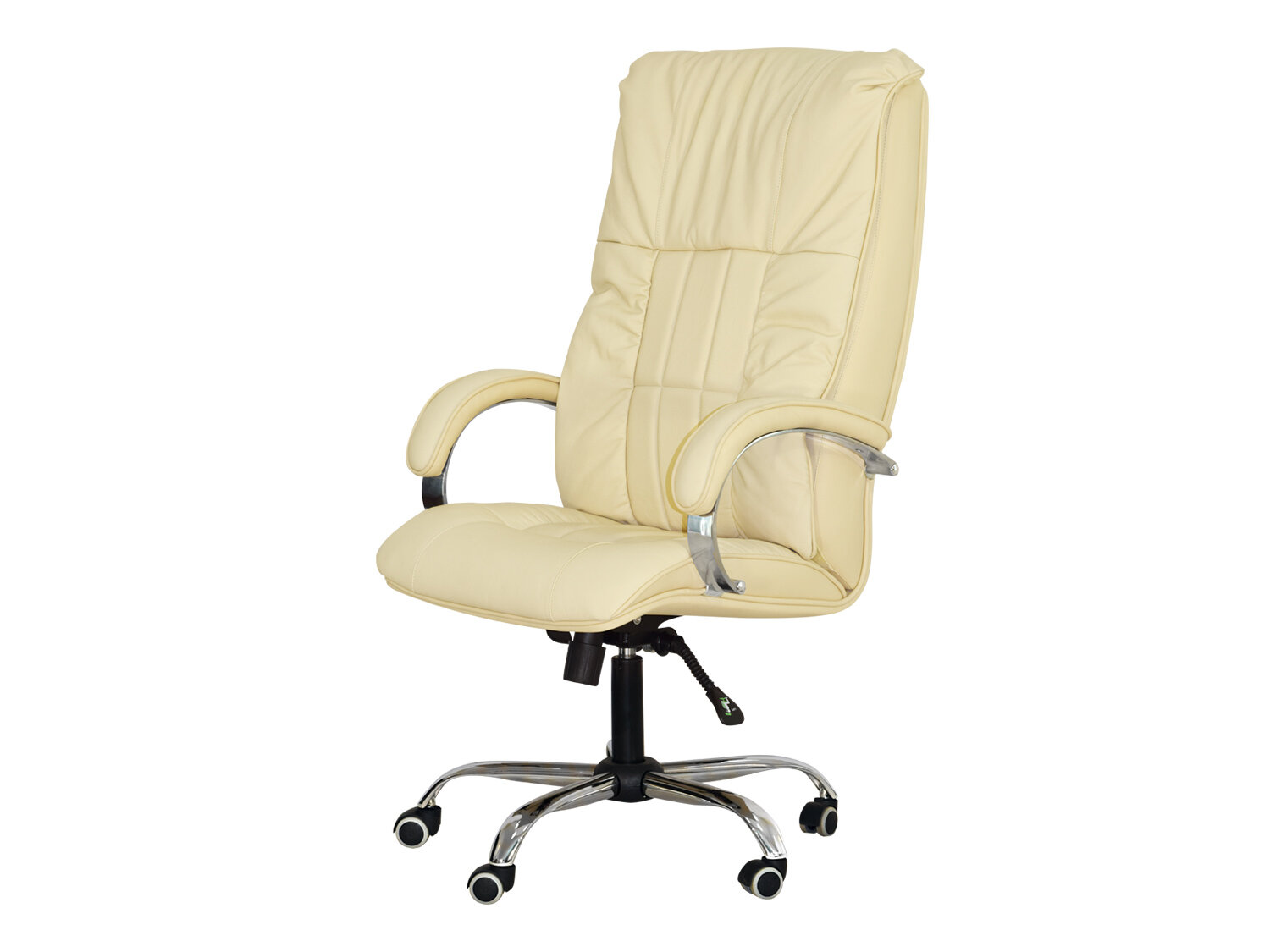 Офисное массажное кресло EGO BOSS EG1001 крем (Арпатек) - фотография № 1
