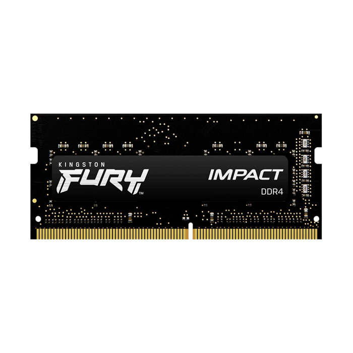 Оперативная память DDR4 32Gb 2666MHz Kingston SoDimm FURY Impact KF426S16IB/32 black