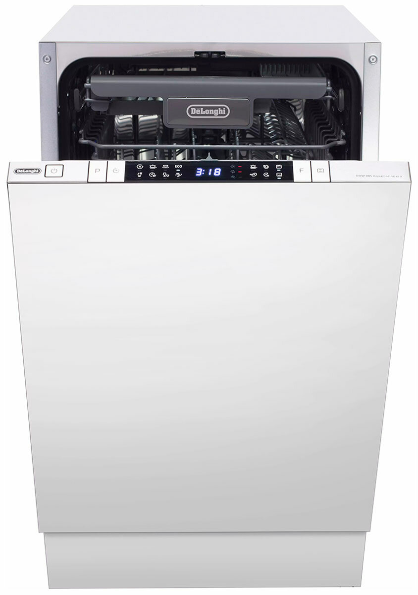 Посудомоечная машина DeLonghi DDW08S Aquamarine eco 10 комплектов 7 программ